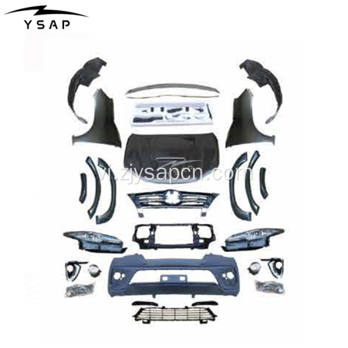 04-15 Vigo sửa đổi thành năm 2016 Fortuner Trd Kit